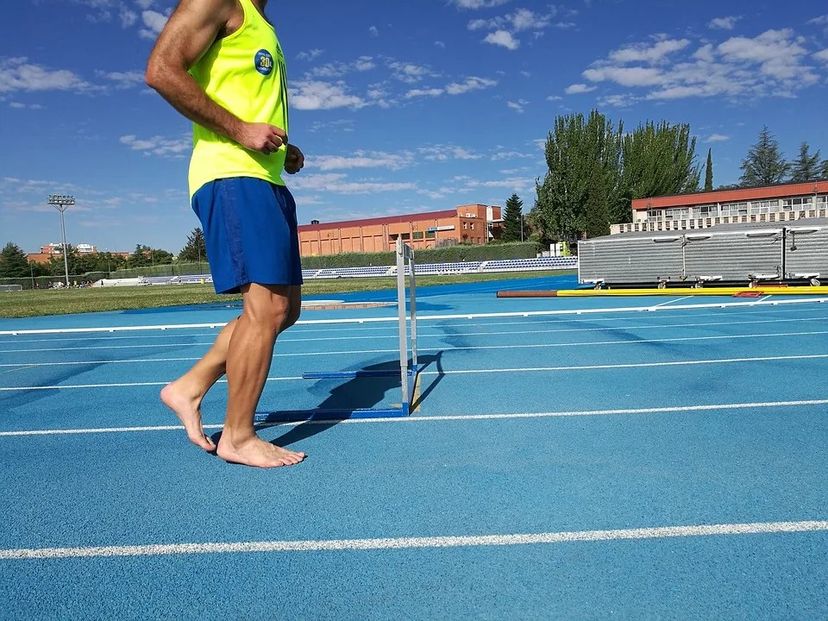 barefoot running