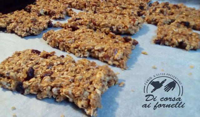 Ricetta barrette energetiche da provare!