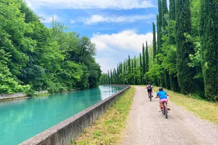 ciclabile da Peschiera del garda a Mantova