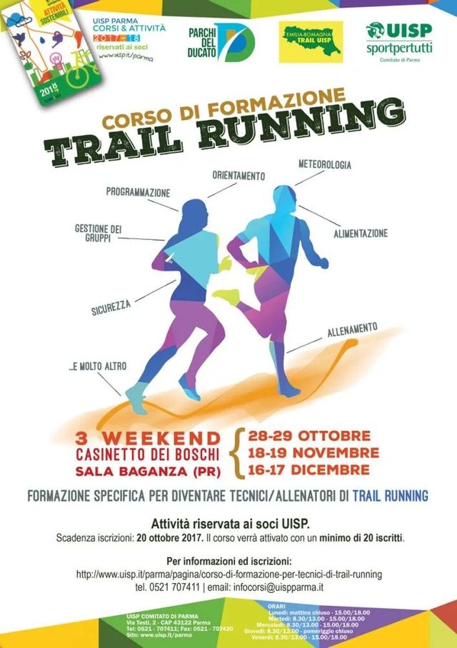 Corso trail running Uisp