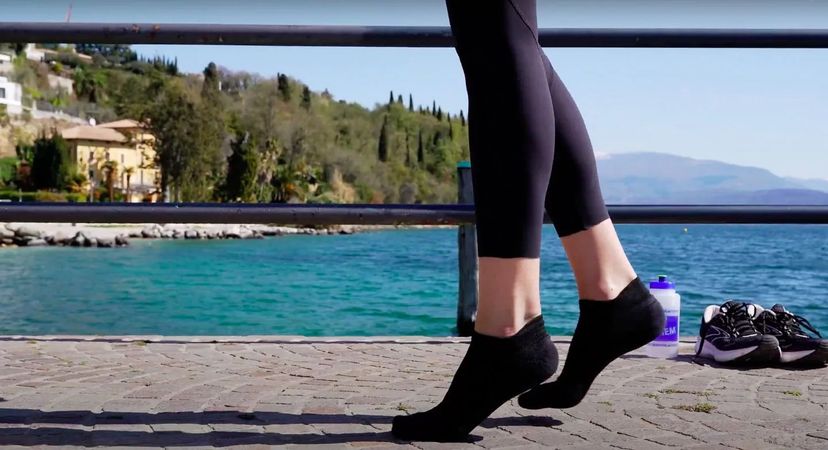 esercizi sulle punte dei piedi