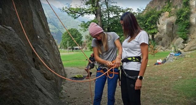 L'arrampicata secondo Federica Mingolla