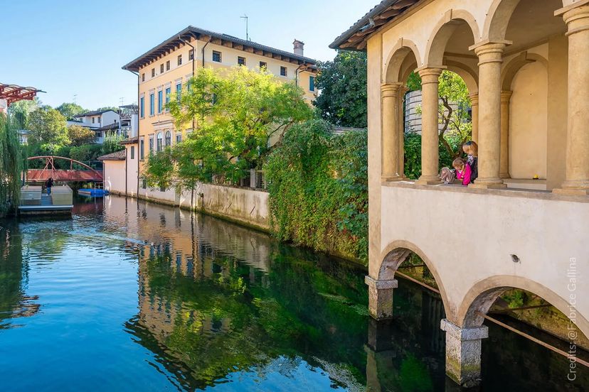 A spasso in passeggino a Sacile. Credits: @Fabrice Gallina