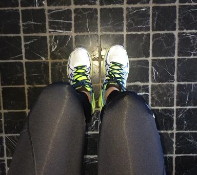ginocchio del runner