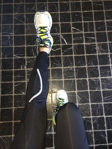 ginocchio del runner
