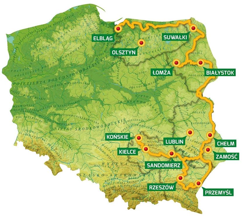 Green Velo: 2.000 km di avventura cicloturistica ed emozioni nella Polonia orientale