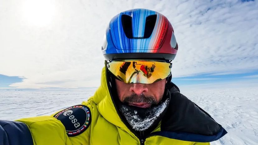 Omar Di Felice in Antartide