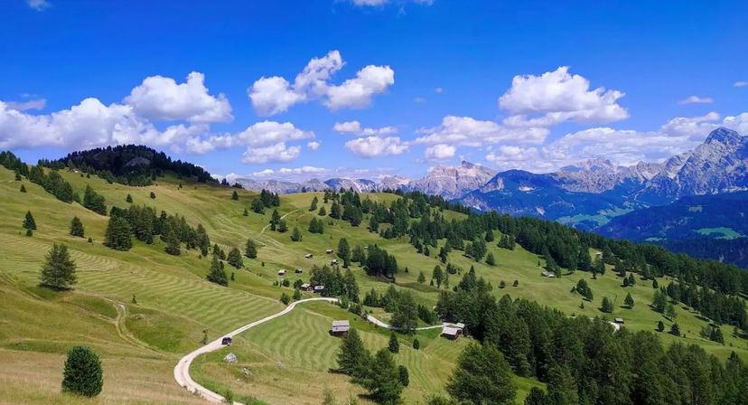 Veduta Passo delle Erbe, Val Pusteria