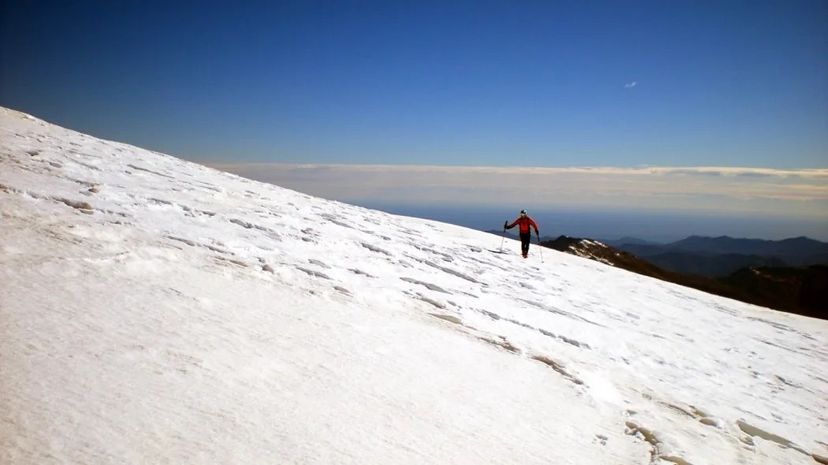 scialpinistica al Pizzo d'Ormea in Piemonte