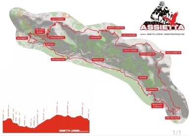 Planimetria Marathon Run assietta Legend 2024