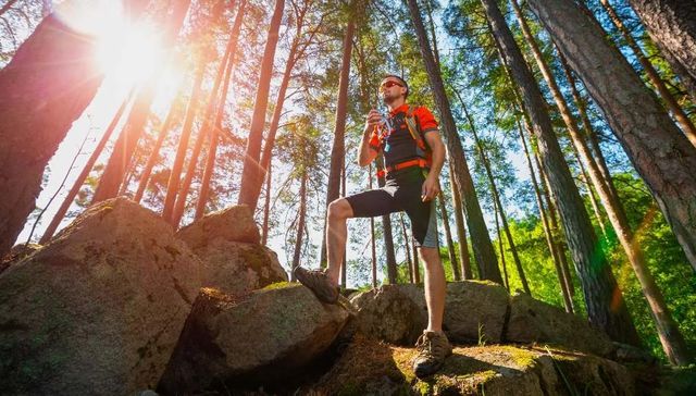 trail runner a riposo