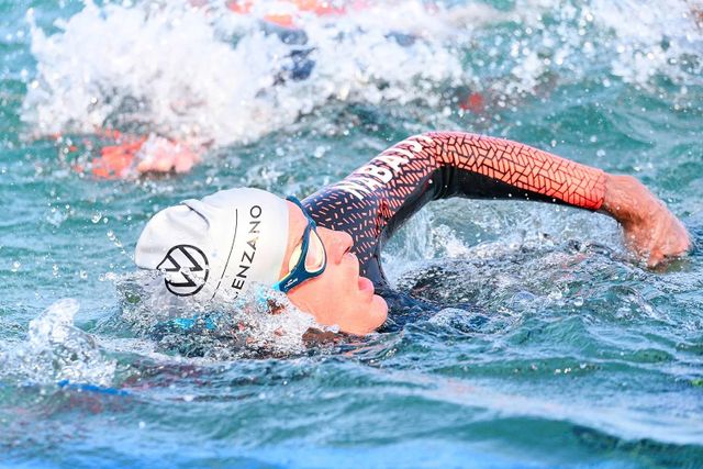 Triathlon olimpico: frazione di nuoto al top