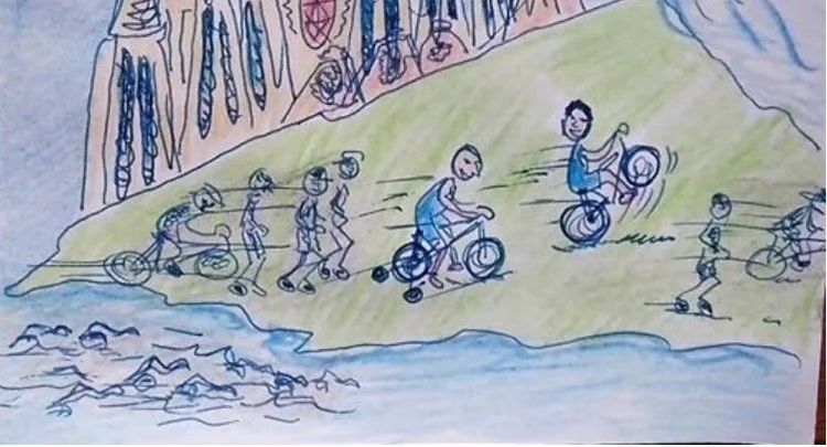 Triathlon sport giovane